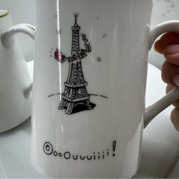 Christmas Mugs Merry Masterpieces Collection 1999 Holiday (set of 2) - Picture 3 of 8